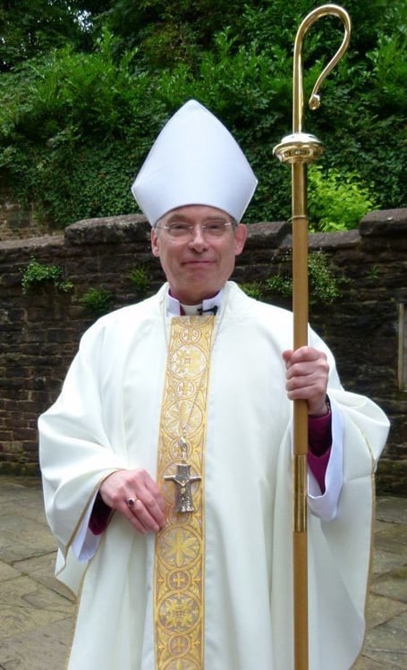 Former Bishop of Monmouth Rt Rev Pain 
