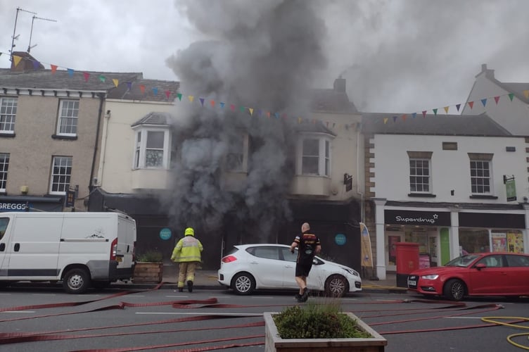 Monnow Street fire