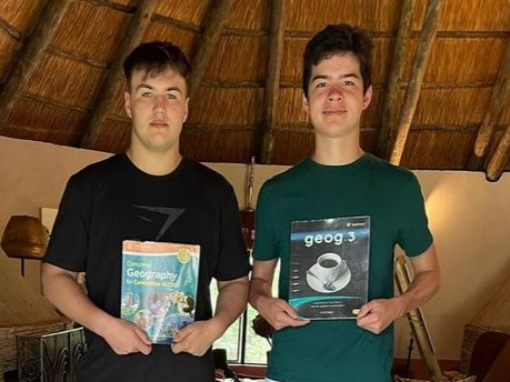 Barney Thomas-Hewartson and Chris Tang spent 10 days volunteering with the Hwange Schools Project in Zimbabwe.