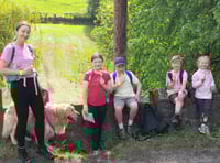 Walk the Wye charity walk hailed a success