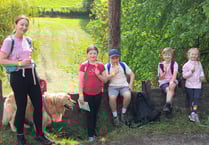 Walk the Wye charity walk hailed a success