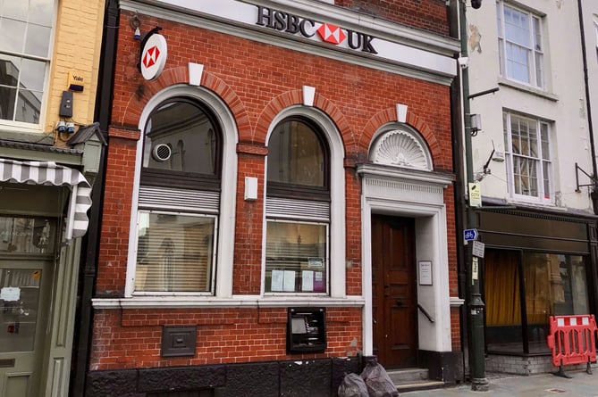 The HSBC Monmouth branch