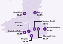  Monmouthshire is  best place in Wales to holiday with a pet