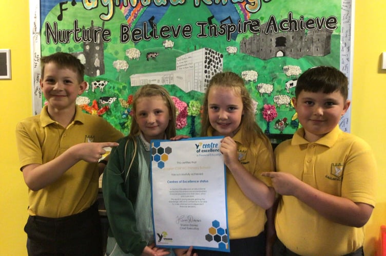 Raglan church in Wales primary school
