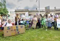 ‘Enough is enough’ as 200 march to save Usk