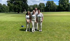 Howzat! Simply special moment for Mike and  three cricket daughters