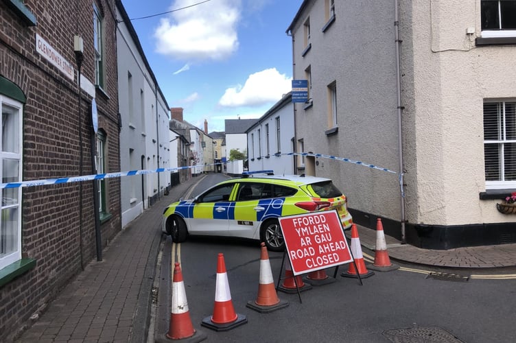 The street was closed for investigations