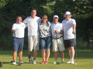 Fabulous foursome finish £5k golf epic