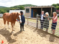 Duchess of Cornwall visits Jamie’s Farm