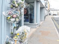 Floral tributes left after man, 43, dies following incident