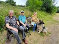 Two new benches on Vauxhall