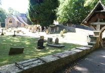 Theft of stone from church wall