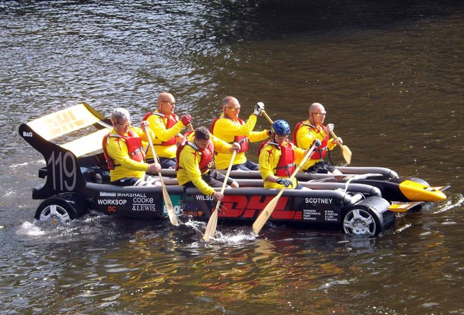 Businesses on board to support annual raft race