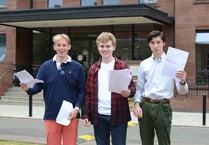 Students celebrate A level success at Haberdashers’ Monmouth Schools