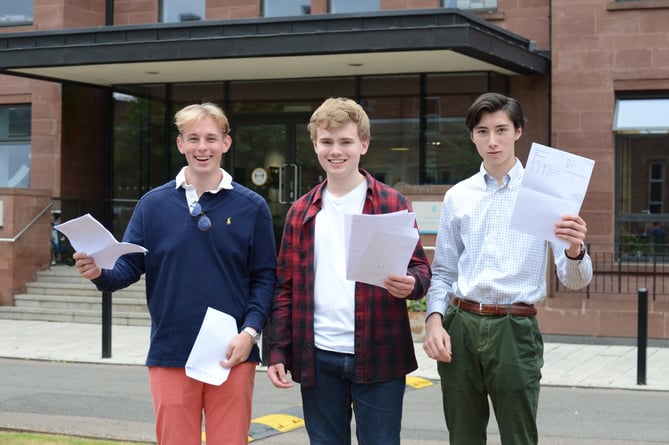 Monmouth School for Boys A level results August 2022