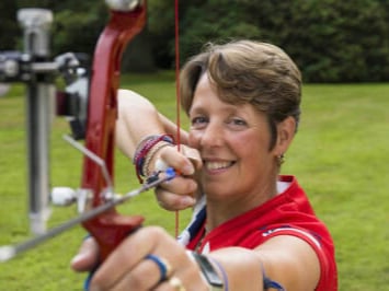 Pippa Britton is a double Paralympian in archery and Healthy Weight Cymru Ambassador