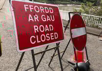 Burst water main causes road closure in Mitchel Troy