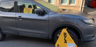 DVLA clamps untaxed cars in Monmouth