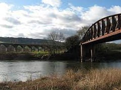 Duke of Beaufort Bridge, River Wye, Monmouth