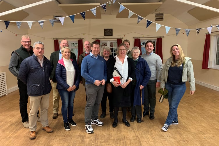 Monmouthshire Conservative team at the count