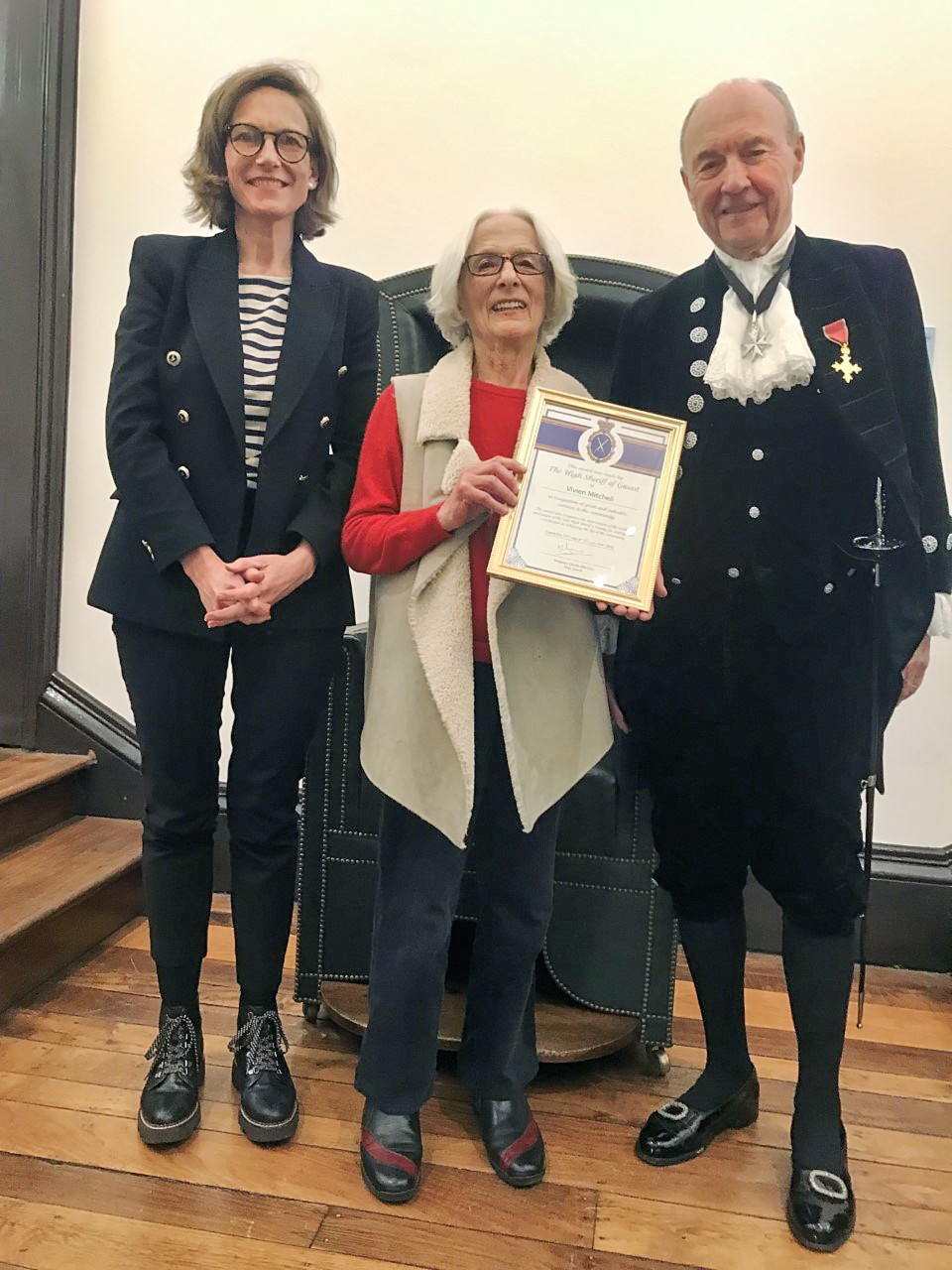 MP pays tribute to Environmental Pioneer Vivien Mitchell