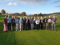 Presentation day proves big hit for golfers