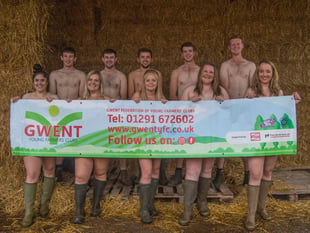 Young farmers bare all for special charity calendar