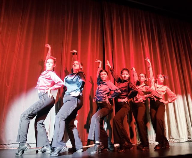 Girls and boys sparkle in stunning dance show