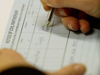Dozens of Monmouthshire couples enter opposite-sex civil partnerships
