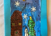 Kind pupils send festive cards to care home residents