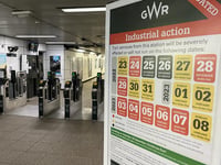 Engineering works and rail strikes hit rail passengers across Wales