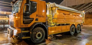 Monmouthshire Council gritters ready for freeze