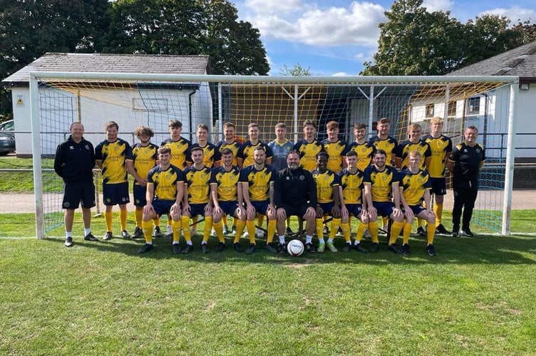 Monmouth Town FC team shot 2022/23