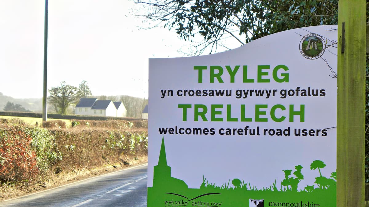 Trellech's new signs are 'cheap and tacky' | monmouthshirebeacon.co.uk