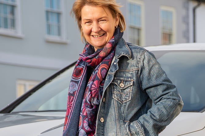 MONMOUTH, UK:
Beverley Jones of Awaken photographed in Monmouth on 17 December 2020
(Picture by Nick Morrish)