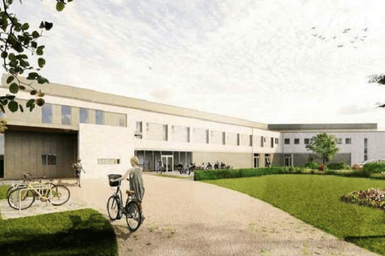 How the Grange Mental Health Unit could look taken from the planning application.