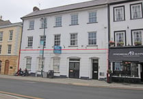 Former town centre bank for sale complete with strong room
