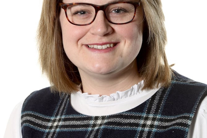 Headshot of Tori Morgan, NFU Cymry national policy advisor