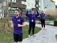 Gwent charity team takes up Go the Distance challenge