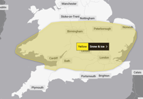 Yellow ice and snow warning issued