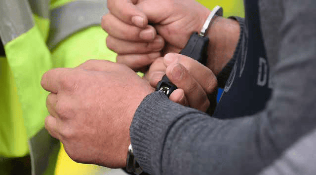 Man arrested for inappropriate contact