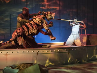 Life of Pi puppetry on big screen