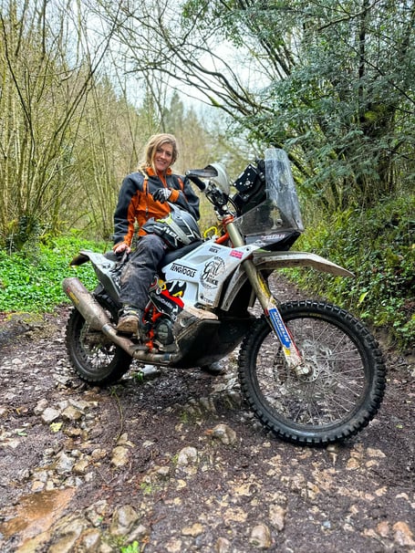 Vanessa Ruck KTM 450 Rally replica Big Buddy