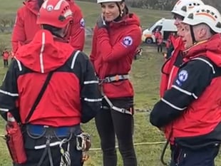 Prince and Princess of Wales in Bannau Brycheiniog visit