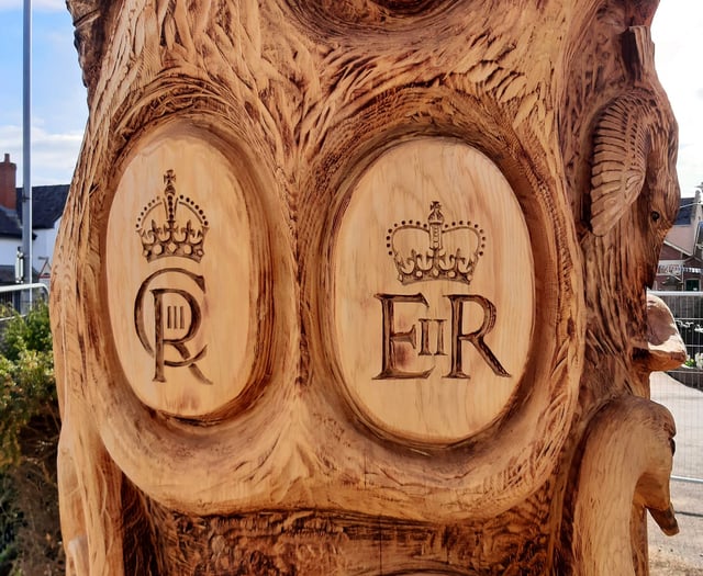 Ancient tree given new lease of life by wood artist