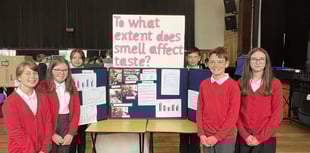 Budding scientists shine in annual science fair at Girls’ school