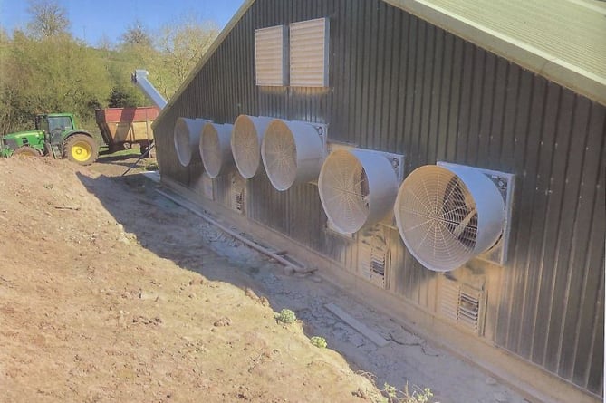 Noisy' chicken shed fans at Monmouthshire farm to be removed after  complaints | monmouthshirebeacon.co.uk