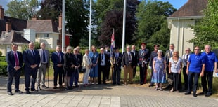 Armed forces flag-raising ceremony criticised by no-show councillor