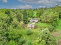 Penallt farmhouse for sale has "glorious" Wye Valley views 