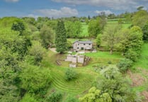 Penallt farmhouse for sale has "glorious" Wye Valley views 